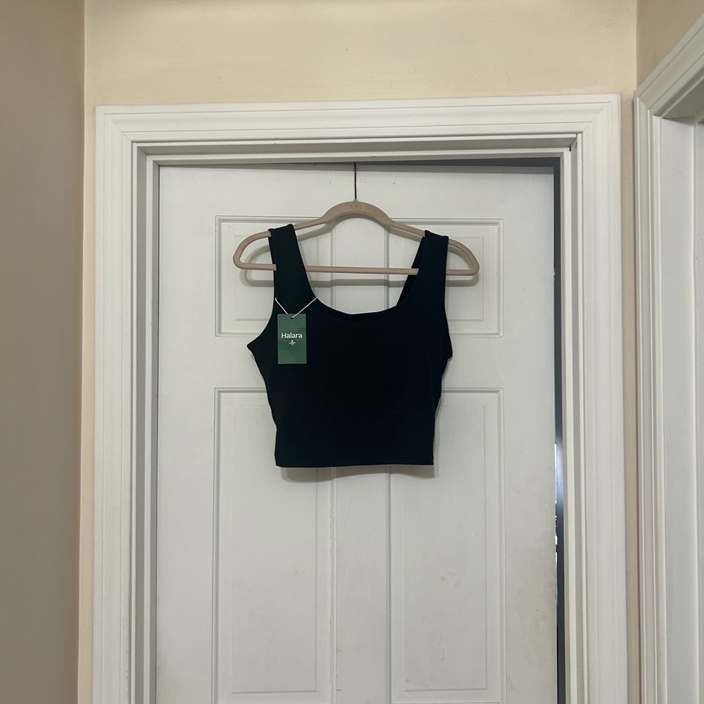 Black Women's Workout Top